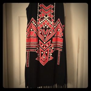 Native Print Dress